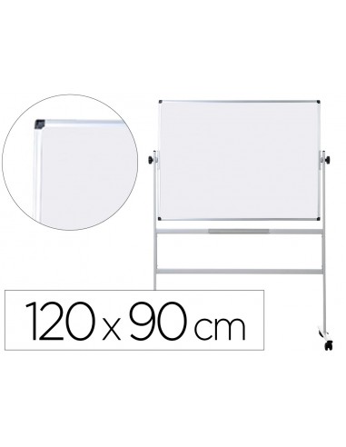Pizarra blanca q-connect doble cara...
