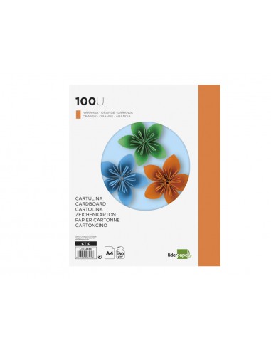 Cartulina liderpapel a4 180g/m2...