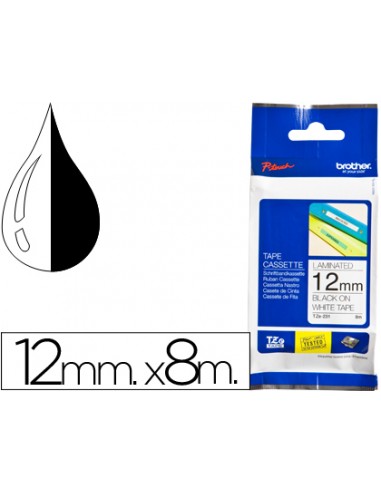 Cinta brother tze-231 blanco-negro...