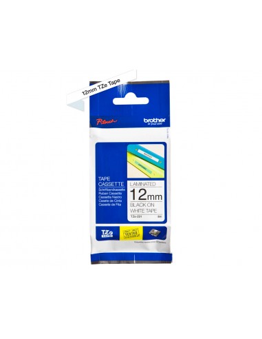 Cinta brother tze-231 blanco-negro...
