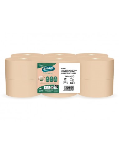 Papel higienico amoos naturally jumbo...