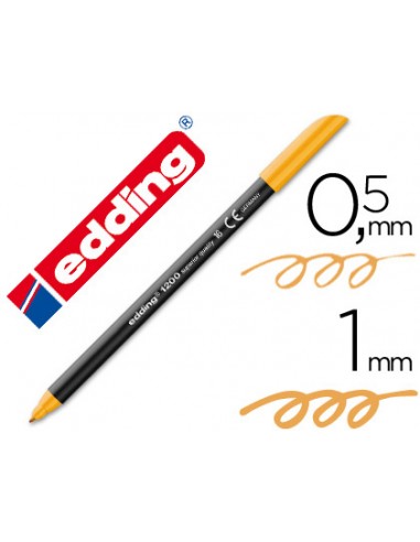 Rotulador edding punta fibra 1200...