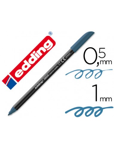 Rotulador edding punta fibra 1200...