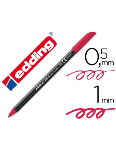 Rotulador edding punta fibra 1200...