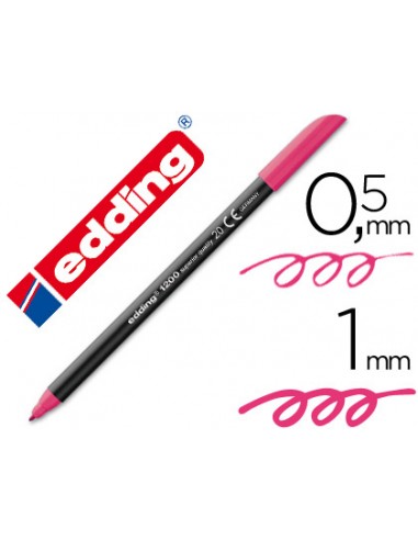 Rotulador edding punta fibra 1200...