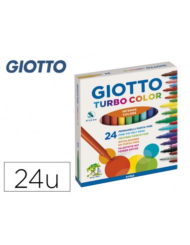 Rotulador giotto turbo color caja de...
