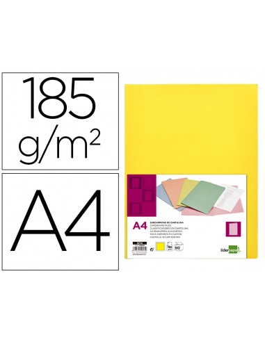 Subcarpeta liderpapel din a4 amarillo...