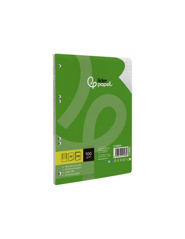 Recambio liderpapel a5 100 h 100g/m2...