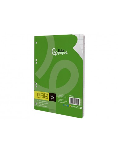 Recambio liderpapel a5 100 h 100g/m2...