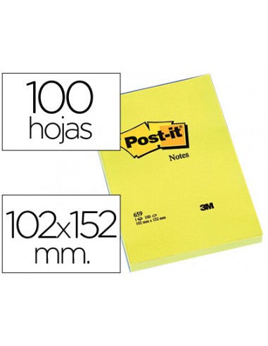 Bloc de notas adhesivas quita y pon...