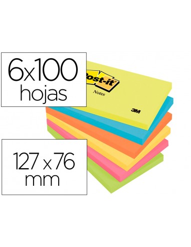 Bloc de notas adhesivas quita y pon...