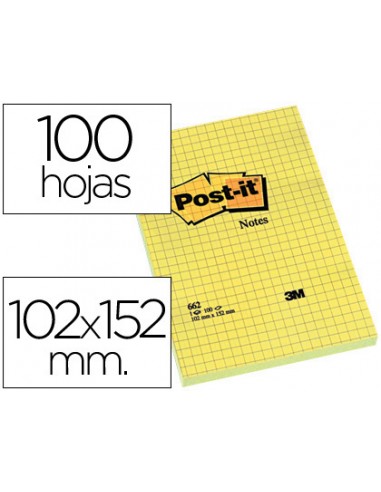 Bloc de notas adhesivas quita y pon...