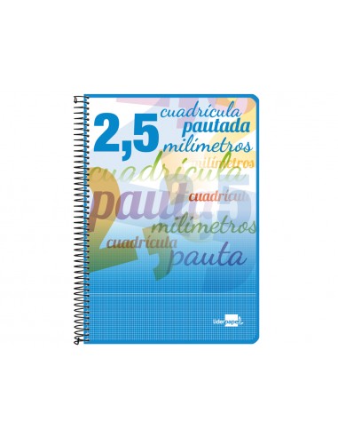 Cuaderno espiral liderpapel cuarto...