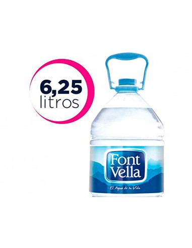 Agua mineral natural font vella sant...