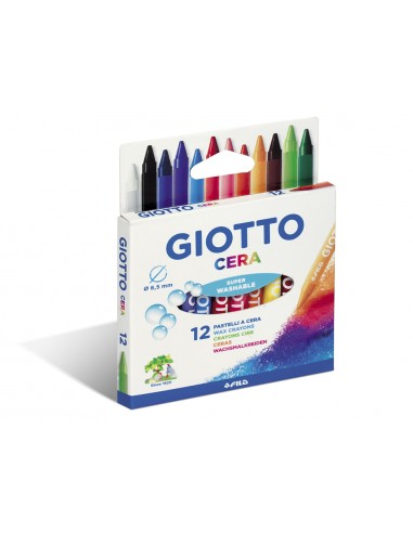 Lapices cera giotto caja de 12...