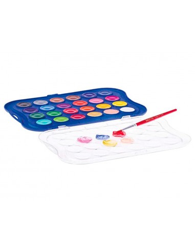 Acuarela giotto 24 colores con pincel...