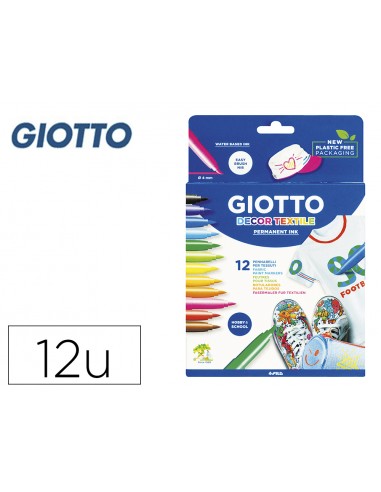 Rotulador giotto decor textile para...