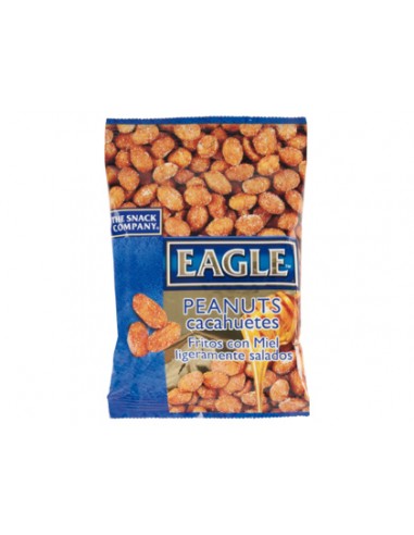 Cacahuetes fritos con miel eagle...