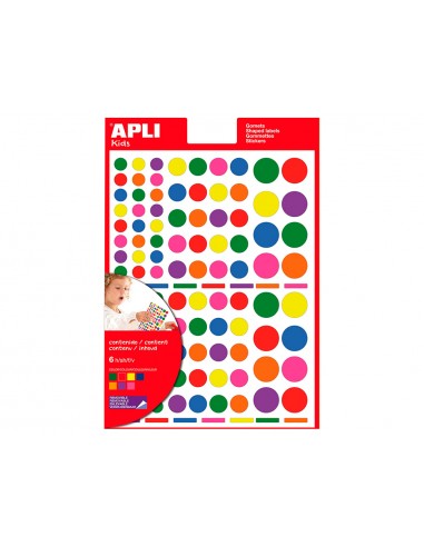Gomets apli autoadhesivo circulo...