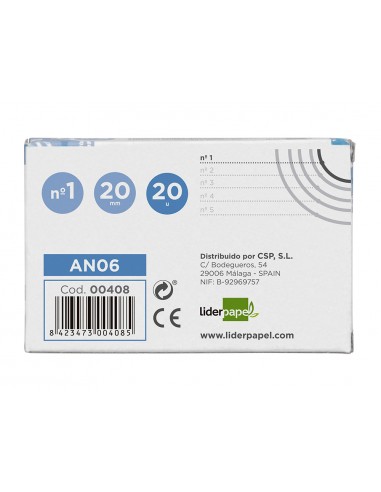 Anilla bisagra liderpapel niquelada...