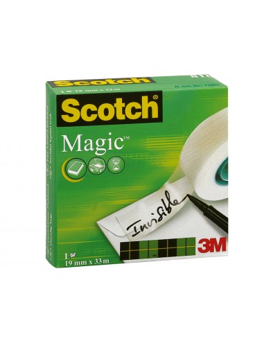 Cinta adhesiva scotch magic invisible...