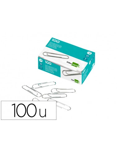 Clips liderpapel nº2 labiados 33 mm...
