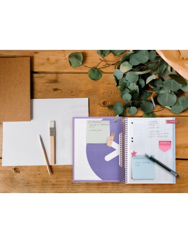 Cuaderno espiral a5 micro antartik...