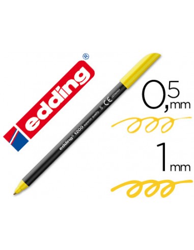 Rotulador edding punta fibra 1200...