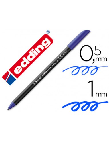 Rotulador edding punta fibra 1200...