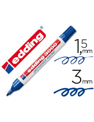Rotulador edding marcador permanente...