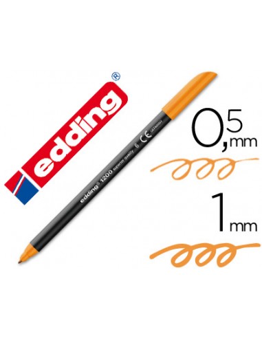 Rotulador edding punta fibra 1200...