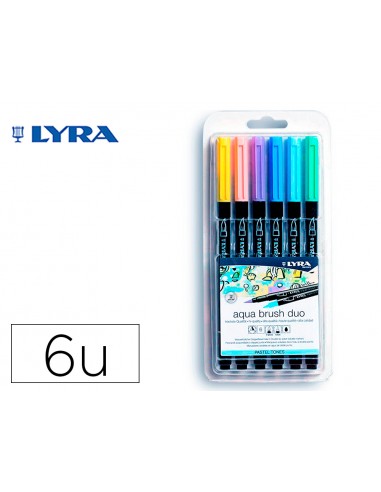 Rotulador lyra aqua brush acuarelable...