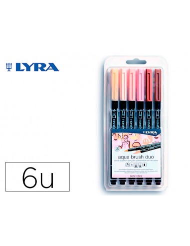 Rotulador lyra aqua brush acuarelable...