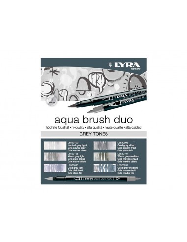 Rotulador lyra aqua brush acuarelable...