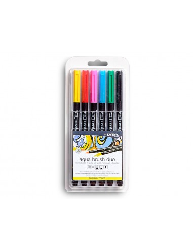 Rotulador lyra aqua brush acuarelable...