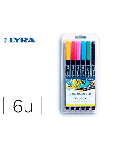 Rotulador lyra aqua brush acuarelable...
