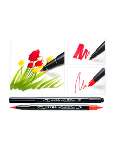 Rotulador lyra aqua brush acuarelable...