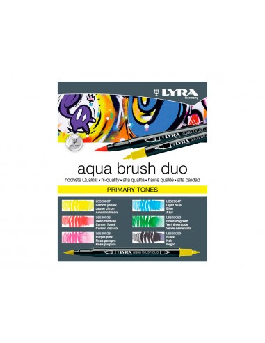 Rotulador lyra aqua brush acuarelable...