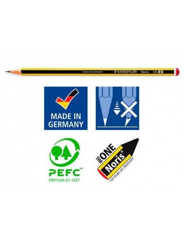 Lapices de grafito staedtler noris...