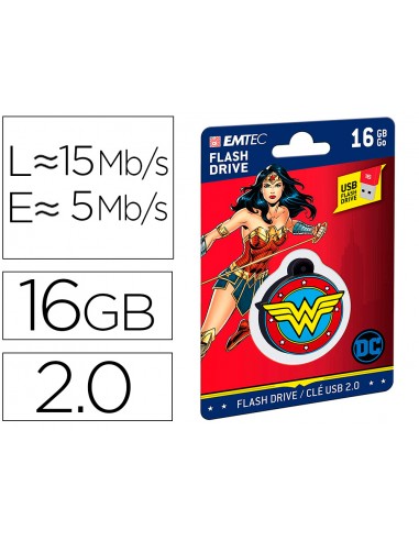 Memoria usb emtec flash 16 gb usb 2.0...