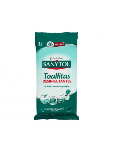 Toallita desinfectante sanytol...