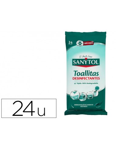 Toallita desinfectante sanytol...