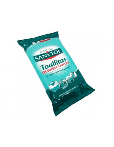 Toallita desinfectante sanytol...