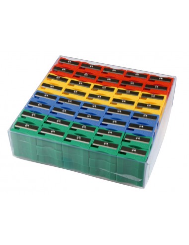 Sacapuntas liderpapel plastico 1 uso...
