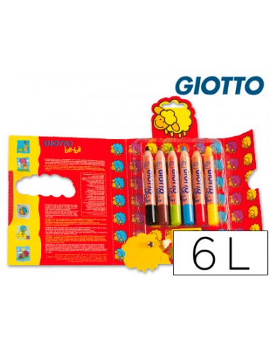 Lapices de colores giotto super bebe...