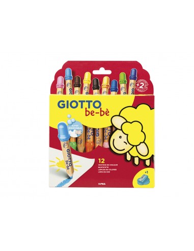 Lapices de colores giotto super bebe...