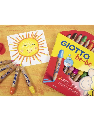 Lapices de colores giotto super bebe...