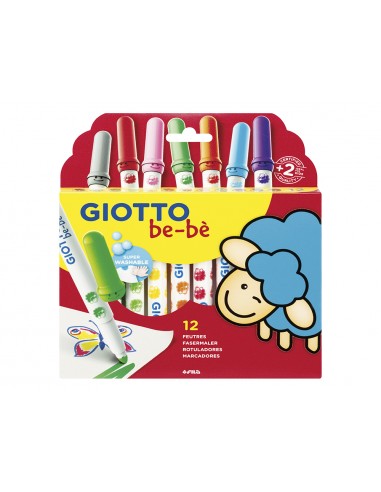 Rotulador giotto super bebe caja de...
