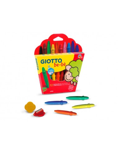 Lapices cera giotto super bebe caja...