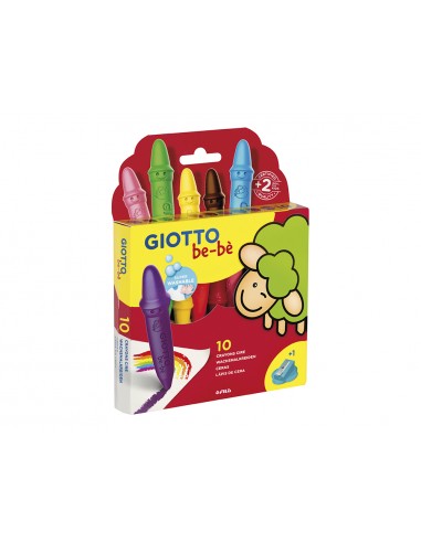 Lapices cera giotto super bebe caja...